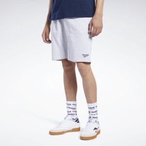 Spodenki Męskie Reebok Classic Vector Głęboka Szare PL 79LVTZK